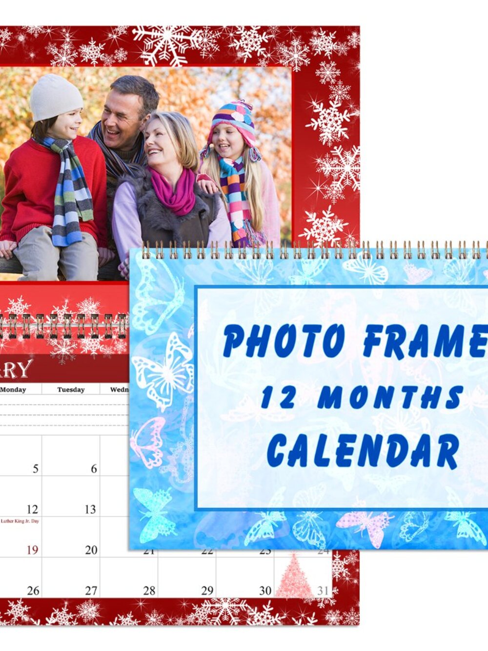 Personalized Custom 2027 Personalized Custom - 12 Months Calendar 8.5x11In. #08